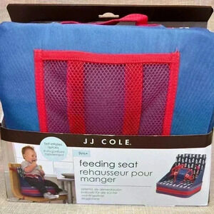 NEW JJ Cole Feeding Seat portable take along high chair 9 months +